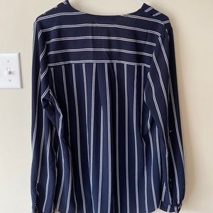 Hey! I'm Navy Stripes Blouse!